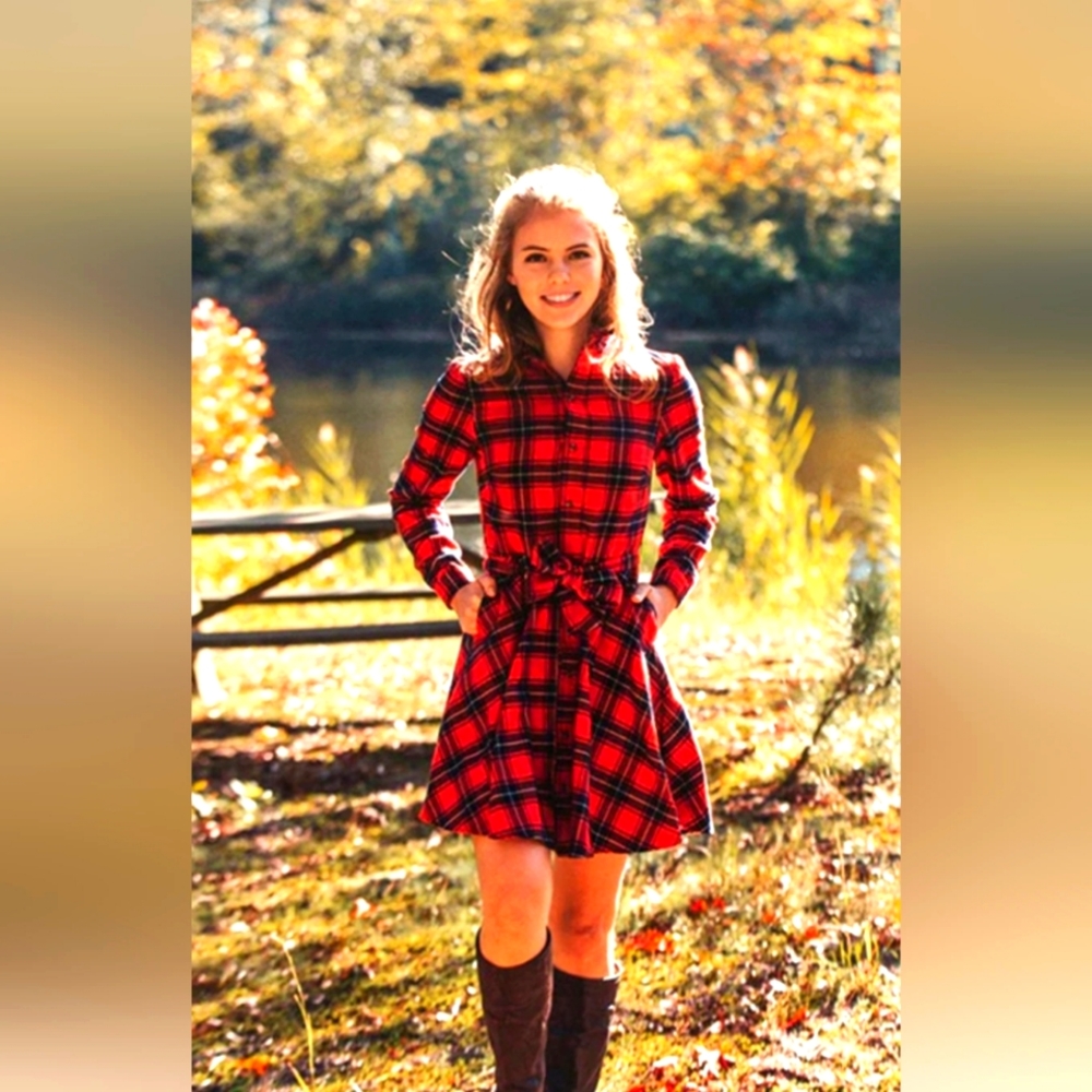 Kiel James Patrick Cozy Cabin Dress M